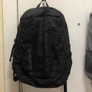 Black Patagonia backpack in good condition